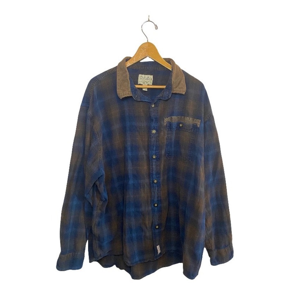 Vintage Cabela's "Legendary Quality" Plaid Button-Down Size 2XL